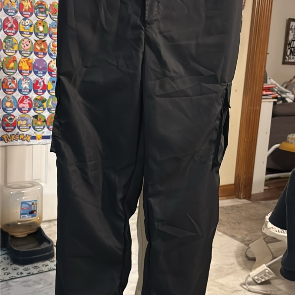 Men's Black Cargo Pants